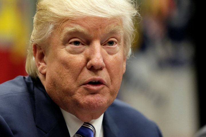 ツイート問題でまたまたトラブルに陥ったトランプ　Joshua Roberts-REUTERS