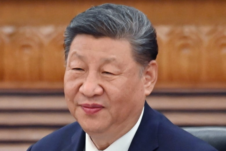 テレビ番組さながらのトランプの政治手法を苦手とする習近平は慎重に様子見を続けている　Johannes Neudecker/dpa via Reuters Connect