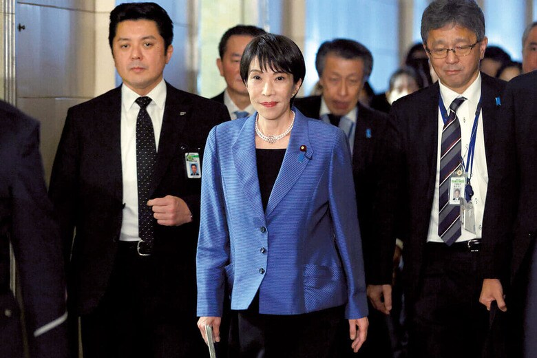 高い支持率のなかでの早期解散・総選挙を選択した高市首相（写真は昨年11月）　KIYOSHI OTAｰBLOOMBERG/GETTY IMAGES