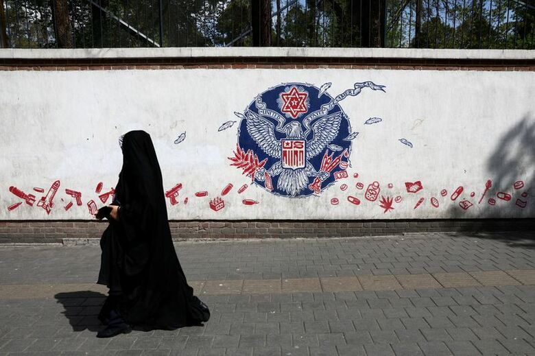 写真は4月11日、イランのテヘランで撮影。 Majid Asgaripour/WANA (West Asia News Agency) via REUTERS