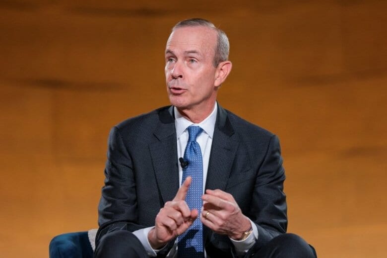 資料写真、2026年3月11日、マイク・ワースＣＥＯ REUTERS/Kylie Cooper/File Photo