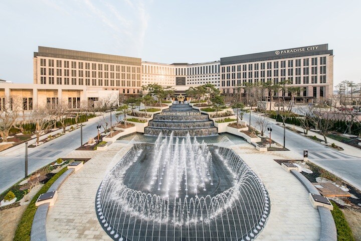 2017年4月韓国仁川にオープンした北東アジア初の統合型リゾート施設「パラダイスシティ」