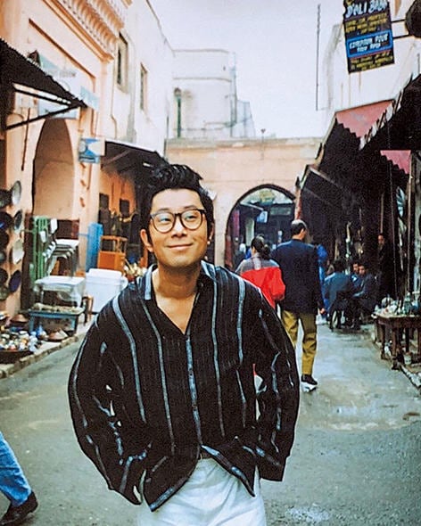 1996年のアルバムの撮影で訪れたモロッコ　SENRI OE