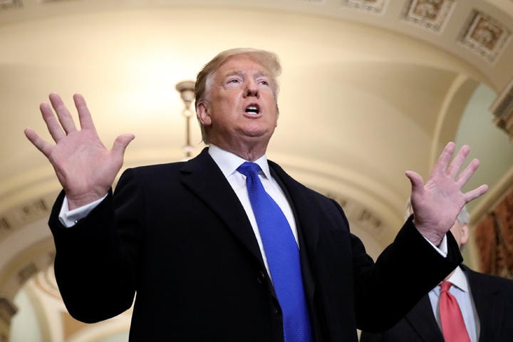 トランプの怒りは一向におさまらない　Brendan McDermid-REUTERS