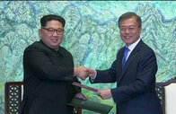 南北首脳宣言、朝鮮半島「非核化」目標で合意　年内に終戦へ取り組み