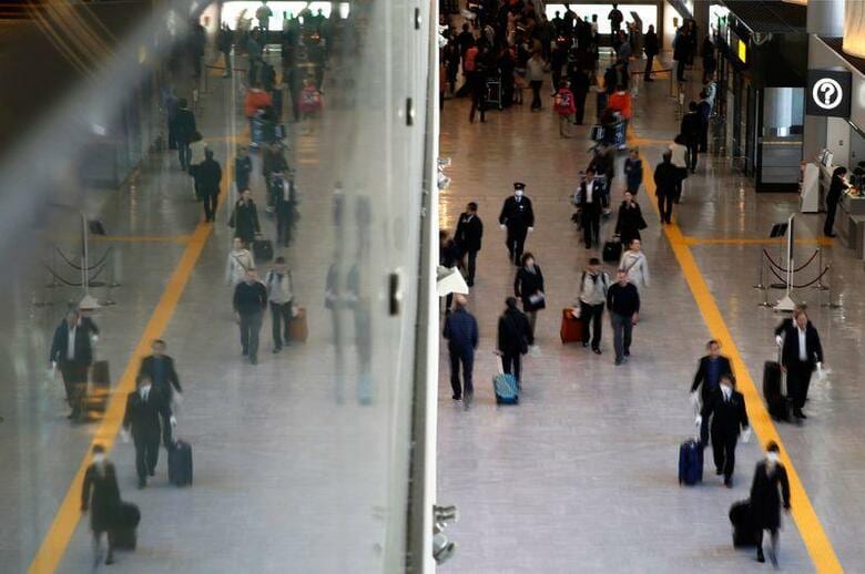 成田国際空港と韓国ソウルの仁川（インチョン）国際空港は、ポーランド中部の大型空港の建設計画でアドバイザーに名乗りを上げた。成田空港で２０１６年３月撮影（２０２０年　ロイター/Yuya Shino）