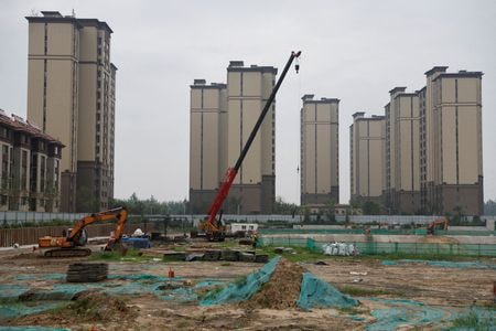 　９月１４日　格付け会社ムーディーズは１４日、中国不動産セクターの格付け見通しを「安定的」から「ネガティブ」に引き下げた。写真は８月１８日、中国・天津で撮影（２０２３年　ロイター／Tingshu Wang）