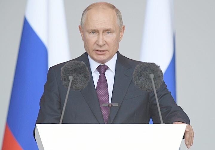 ウクライナへの侵攻を行ってロシア国内ではプーチン大統領への支持率が急増したが。　SPUTNIK PHOTO AGENCY - REUTERS