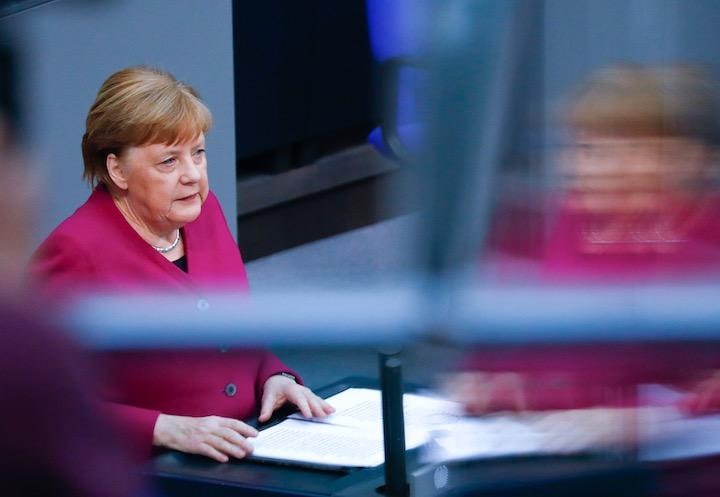 ロシアによる度々のハッキングに「見過ごすわけにはいかない」と宣言  REUTERS/Axel Schmidt