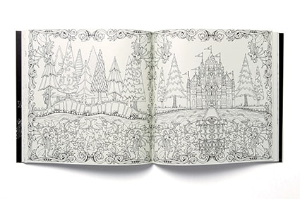 バスフォードの新著『ねむれる森――夢いっぱいのぬりえブック』は前作同様ベストセラーに　COURTESY JOHANNA BASFORD/LAURENCE KING