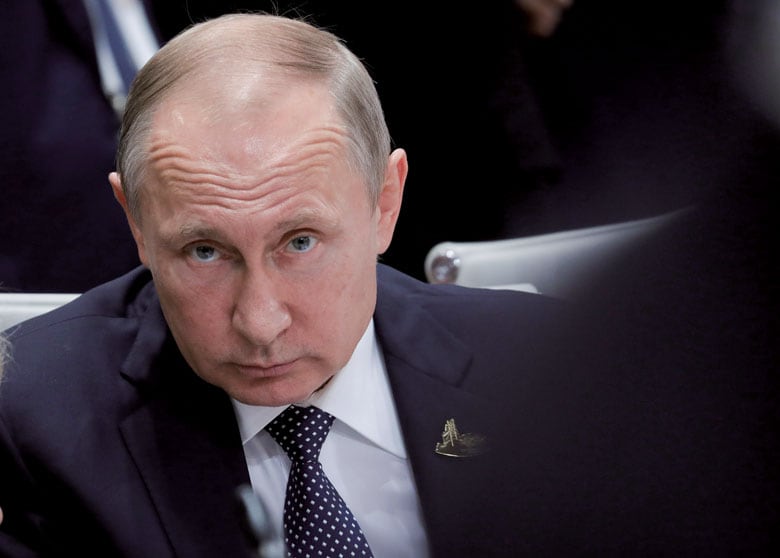 ロシア経済が低迷するなか慎重な対応を示したプーチン大統領　KAY NIETFELD-POOL-REUTERS