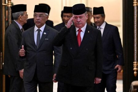 　１０月２７日、マレーシア王室は、南部ジョホール州のスルタン（イスラム王侯）、イブラヒム氏が次期国王に選ばれたと発表した。クアラルンプールで代表撮影（２０２３年　ロイター）