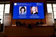 ノーベル化学賞は仏米女性2人　遺伝子編集の「はさみ」開発で