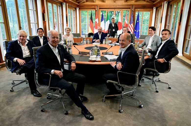 Ｇ７の影響力は減退している......  John MacDougall/REUTERS