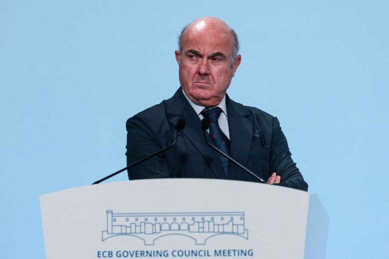欧州中央銀行（ＥＣＢ）のデギンドス副総裁。2025年10月、イタリア・フィレンツェで撮影。REUTERS/Remo Casilli