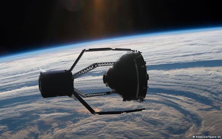 欧州宇宙機構のデブリ除去衛星のイメージ　 Image: ESA/ClearSpace SA