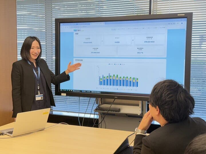 「炭削くん」の説明風景
