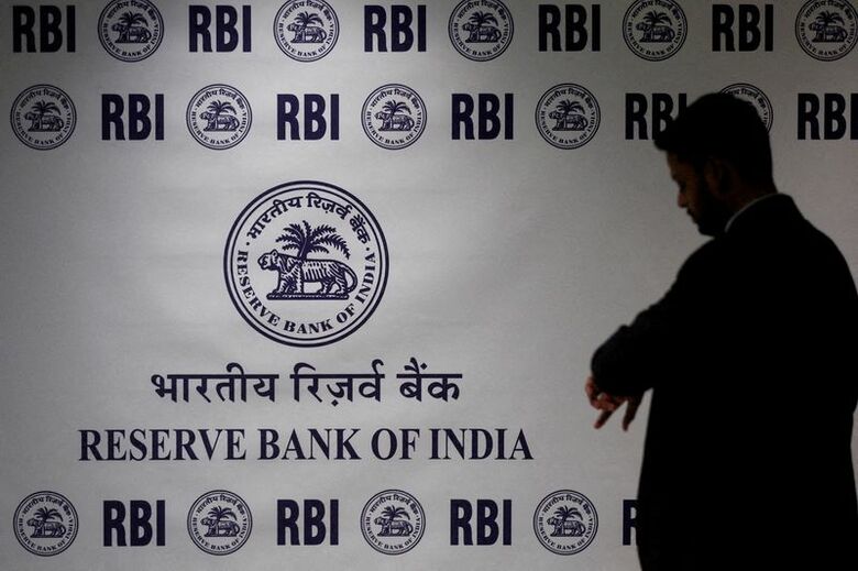 写真は2月6日、インド準備銀行（中央銀行、ＲＢＩ）本部で撮影。REUTERS/Francis Mascarenhas