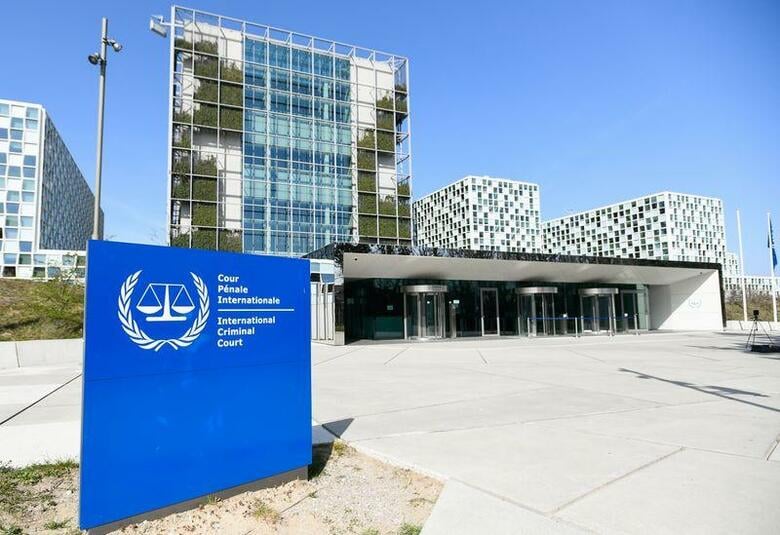 国際刑事裁判所（ICC）の検察官は2日、ウクライナで戦争犯罪が行われた疑いについて直ちに捜査を開始すると明らかにした。写真は2021年3月、ハーグで撮影（2022年　ロイター/Piroschka van de Wouw）