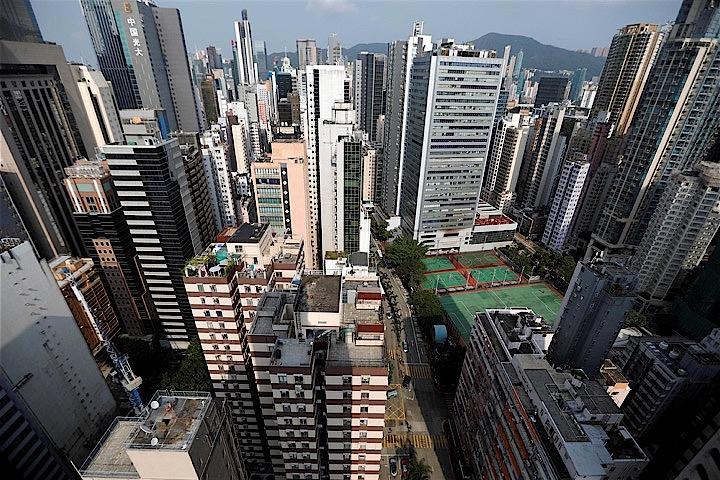世界有数の商業ハブ（拠点）である香港が、存続の危機に直面している。22日撮影（2019年　ロイター/Willy Kurniawan）