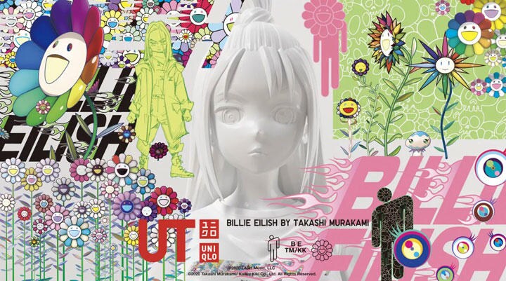 5月25日にオンラインで発売になるコラボTシャツのイメージ　UNIQLO