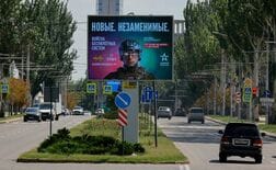 ロシア、ウクライナ東部2村を制圧と発表　ドネツク州を徐々に進軍