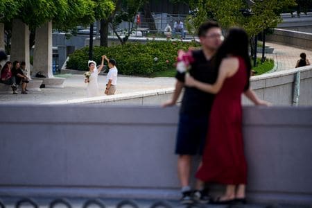 写真は２０２３年９月、上海で撮影。REUTERS/Aly Song
