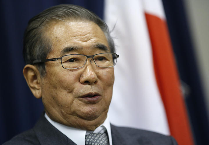 2012年11月、日本維新の会代表だった石原慎太郎　Issei Kato-REUTERS
