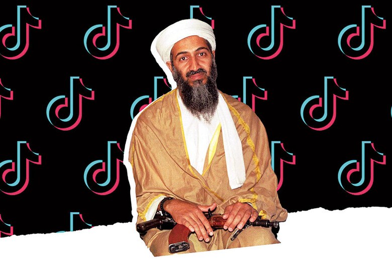 「ビンラディンの書簡」はTikTokからXを経由してZ世代に拡散した　PHOTO ILLUSTRATION BY SLATE, PHOTOGRAPH BY GETTY IMAGESｰSLATE