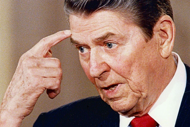 ロナルド・レーガン大統領（1981～1989年）　Stelios Varias-REUTERS