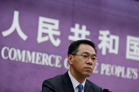 　７月１２日、中国商務省の高峰報道官は定例会見で、通商協議の再開で米国とコンタクトをとっていないとし、技術移転の強制や知的財産権の侵害に関する米側の主張は受け入れられないとの見解を示した。写真は北京で６月撮影（２０１８年　ロイター/Thomas Peter）