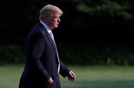 　５月１６日、米ホワイトハウスのサンダース報道官は、米朝首脳会談の実現を引き続き期待するとの米政府の立場を表明した（２０１８年　ロイター／Leah Millis）