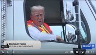 トランプが米大統領選最終盤でごみ収集車に乗っている訳は？