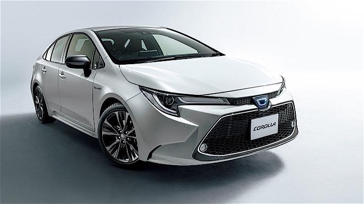 2019年9月に発売されたトヨタ「新型カローラ」（写真：トヨタ自動車）