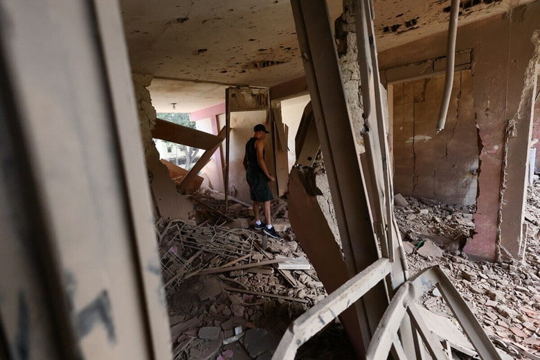 米軍の攻撃を受けたベネズエラの様子　Javier Campos/dpa-REUTERS