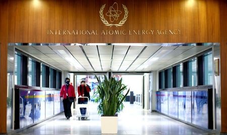 複数の外交筋によると、国際原子力機関（ＩＡＥＡ）はイランの２施設でウラン粒子を検知した。写真は同本部、２０２０年１２月撮影（２０２１年　ロイター／Lisi Niesner）