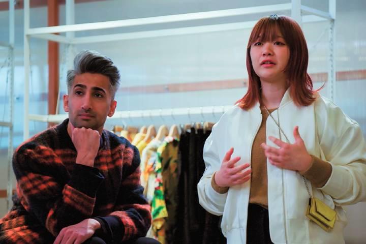 第3話に登場する香衣は試着中に体形に関するコンプレックスを打ち明ける　COURTESY OF NETFLIX