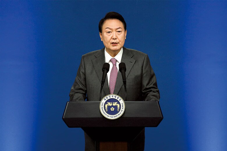 元検事総長でもある尹大統領　CHUNG SUNG-JUNｰPOOLｰREUTERS