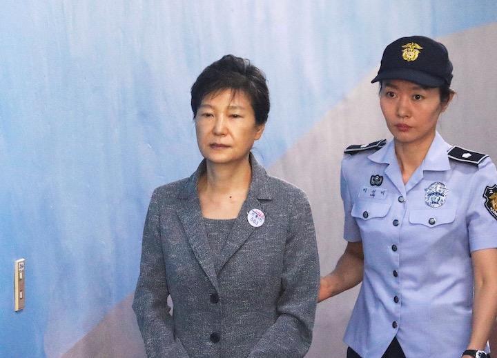 懲役20年の実刑が確定した朴槿恵前大統　REUTERS/Kim Hong-Ji
