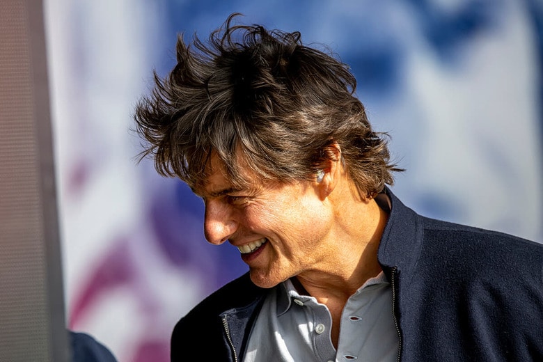トム・クルーズ（2022年7月3日、英ノーサンプトンシャー）　motorsports Photographer-shutterstock