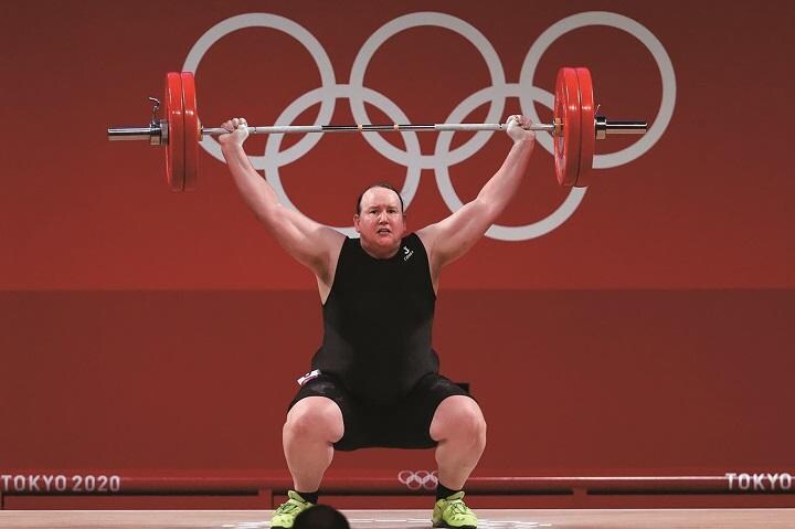 ハバードは東京五輪で「記録なし」に終わった　EDGARD GARRIDOーREUTERS