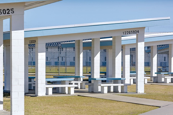 フロリダ州立刑務所内の様子