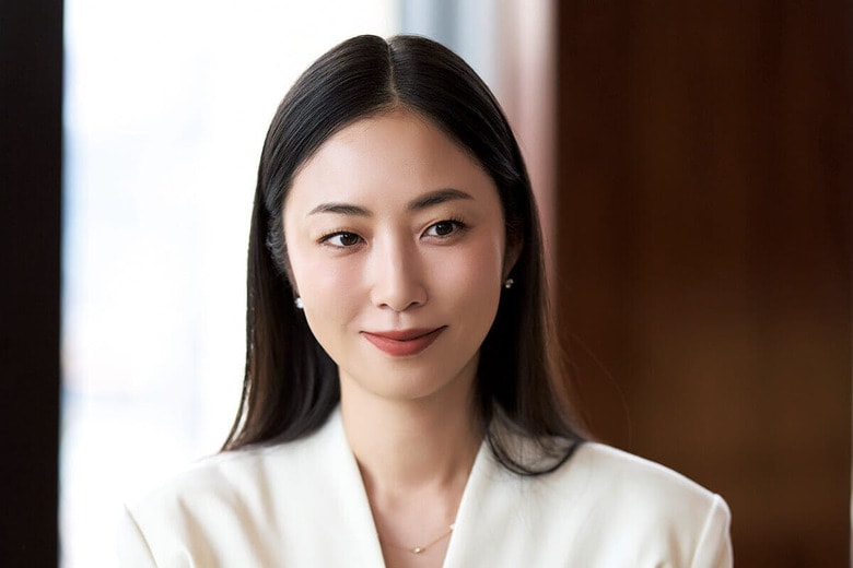 近年は映像作品のプロデューサーとしても活躍するMEGUMI（4月7日、東京）　TORU YAGUCHI FOR NEWSWEEK JAPAN