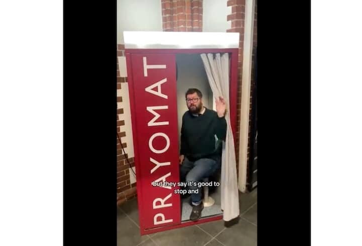 ベルリンのプロテスタント教会に設置されたこの場所の用途は…