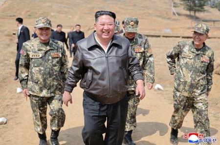 ２０２５年４月、朝鮮中央通信が公開（２０２６年　ＫＣＮＡ）