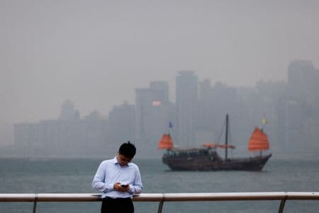2024年3月、香港で撮影。 REUTERS/Tyrone Siu