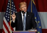 アメリカ大統領選挙、激戦2州でトランプがヒラリーをリード