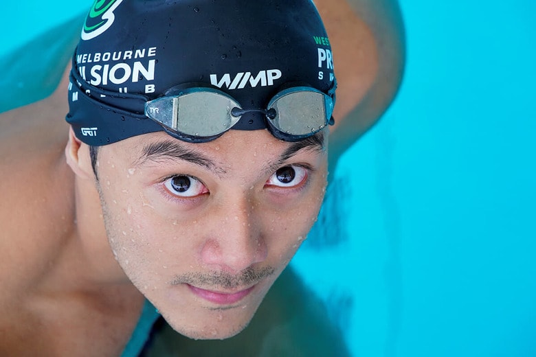 軍事政権に抗議し東京五輪をボイコットしたウィンテットウー選手（5月3日、豪メルボルン）　Sandra Sanders-REUTERS