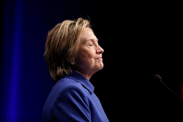 大統領選に敗戦後、ほとんど公の場に姿を見せなかったクリントン　REUTERS