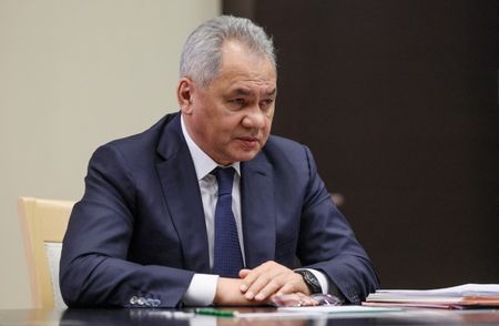 ロシアの通信社によると、ロシアの前国防相であるショイグ安全保障会議書記は１３日、北朝鮮の平壌を訪れ、金正恩朝鮮労働党総書記と会談した。写真は昨年１０月、モスクワで撮影。提供写真（２０２４年　ロイター/Sputnik/Gavriil Grigorov）